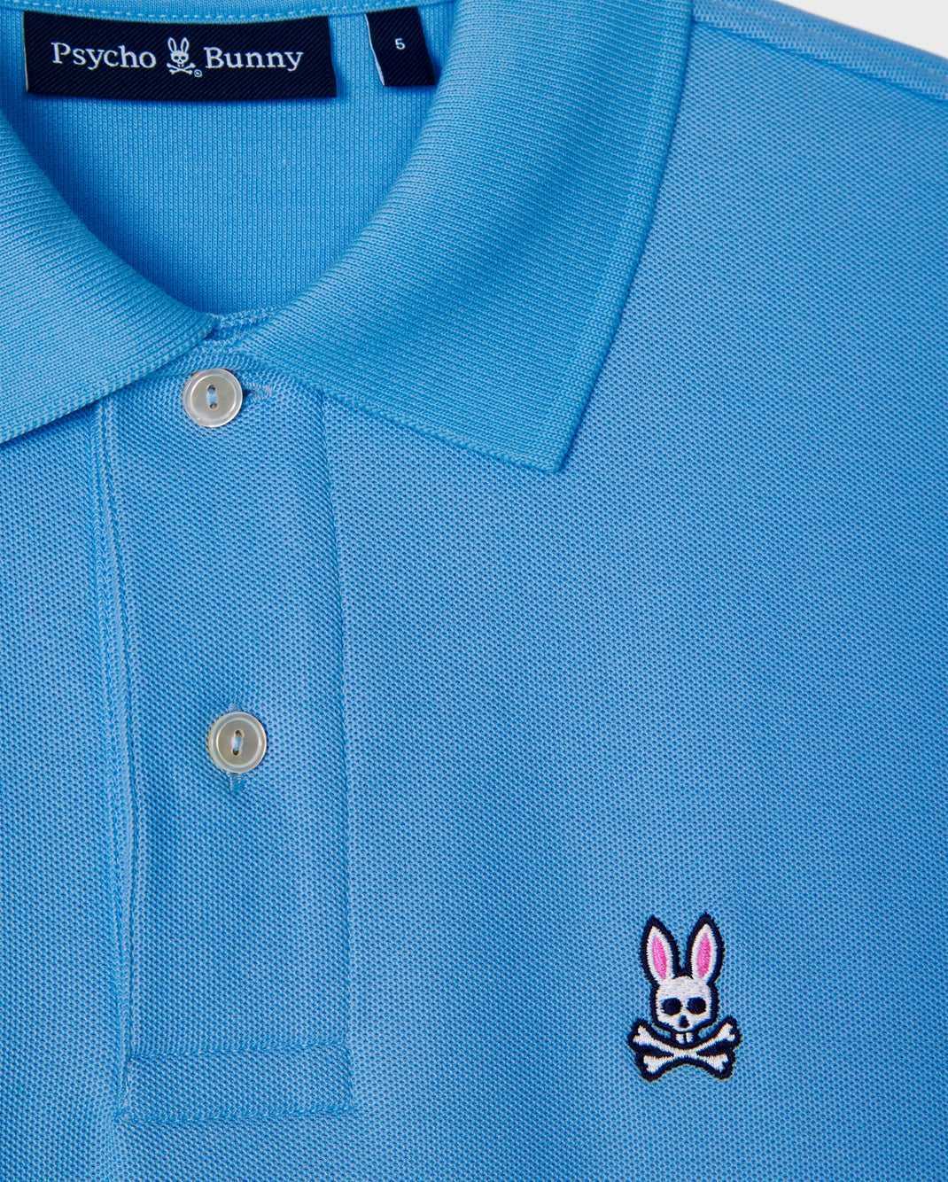 Polos Psycho Bunny Classic Pique Polo Shirt Marina Homme | MMS-77390480